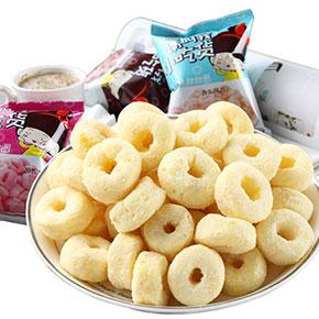 Puff Snack Food Processing Machine Maize Puff Snack Food Extruder Making Machine